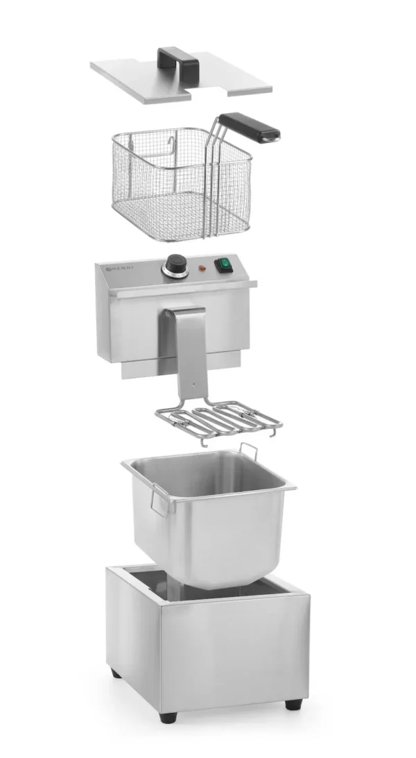 Olajsütő Profi Line - 8 l, HENDI, Profi Termékcsalád, 8L, 230V/3500W, 305x460x(H)369mm - Image 2