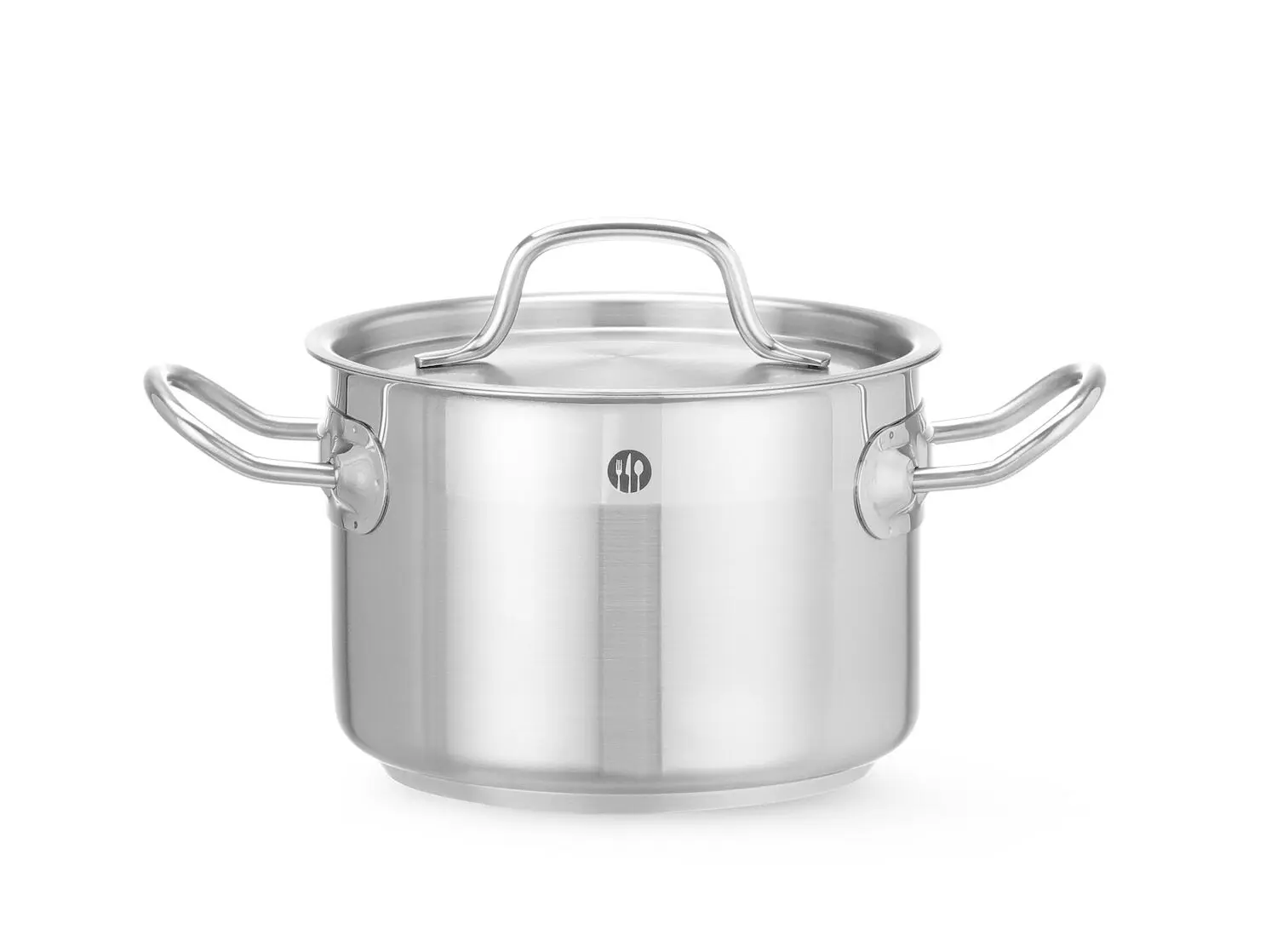 Közepes fazék- fedővel, HENDI, Profi Termékcsalád, 2L, ⌀160x(H)110mm
